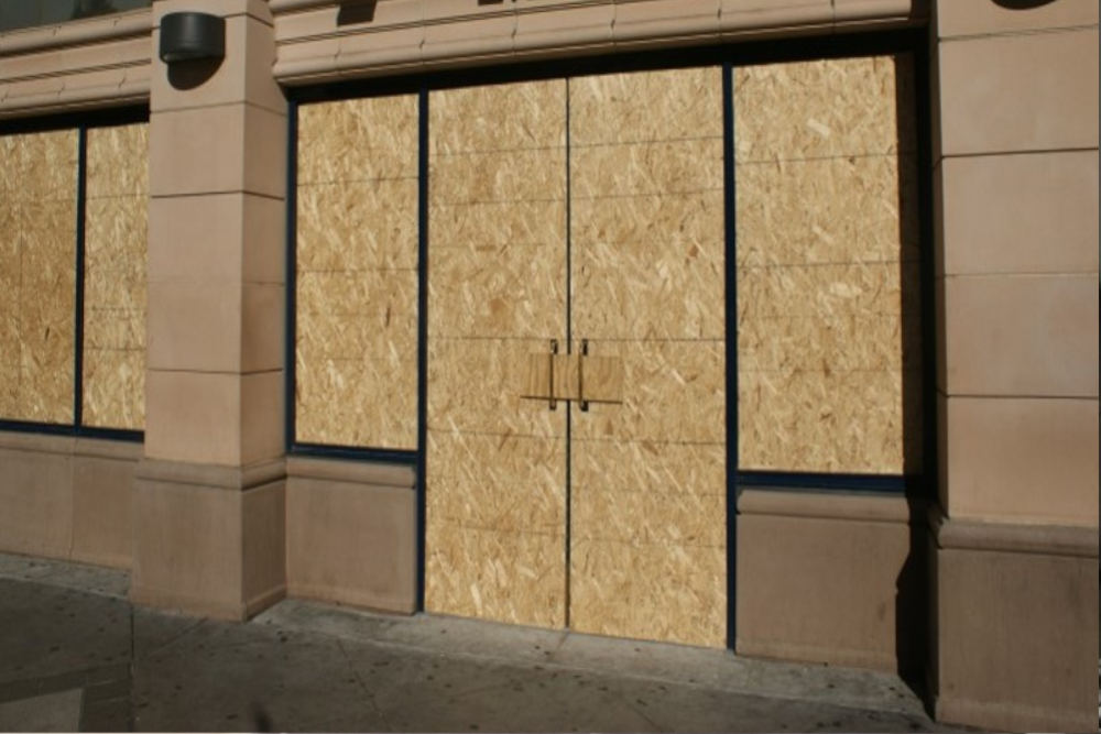 Boarding Up in Roehampton, SW15